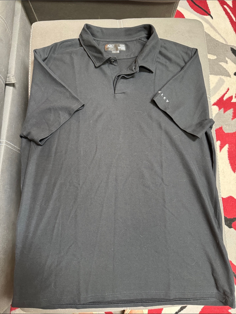 Oakley Men's Black Short-Sleeve Polo